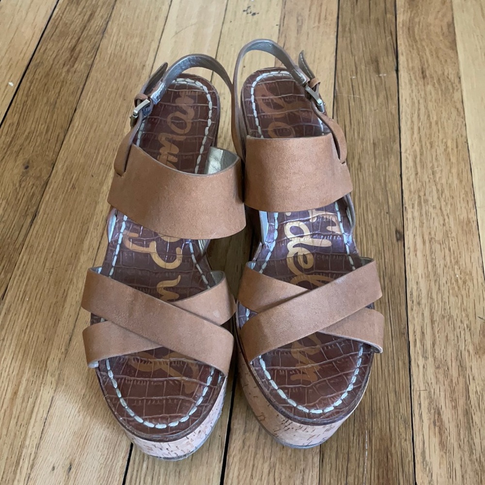 Sam Edelman platform sandals Sz 8.5